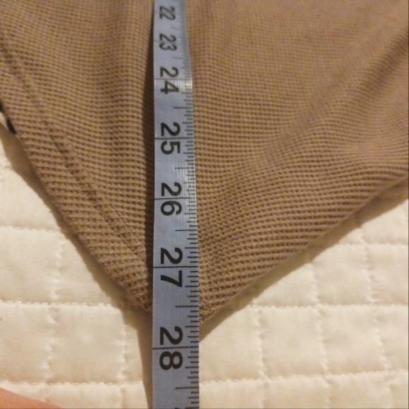 White Birch oversized brown and animal print blouse. Sz S. - Picture 7 of 8